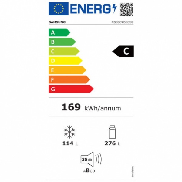 SAMSUNG RB38C7B6CS9