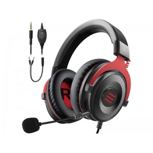 EKSA E900 GAMING HEADSET 7.1 BLACK-RED