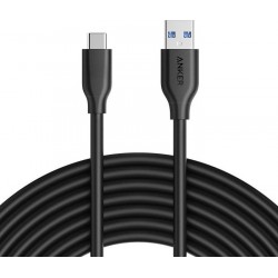 ANKER POWERLINE USB-C ΣΕ USB 3.0, 3Μ - A8167011, ΜΑΥΡΟ