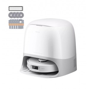ROBOROCK Q REVO CURV 5A1 SMART ROBOT VACUUM / MOPPING CLEANER 17.000Pa & AUTI MOP LIFTING WHITE