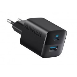 ANKER 323 ULTRA-COMPACT ΦΟΡΤΙΣΤΗΣ ΠΡΙΖΑΣ 2-ΘΥΡΩΝ 33W ΜΕ TYPE-C ΜΕ PD / PIQ3.0 & ACTIVESHIELD, BLACK